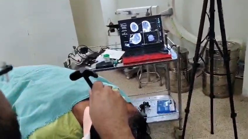 Neuro-Navigation Guided Stereotactic Brain Biopsy